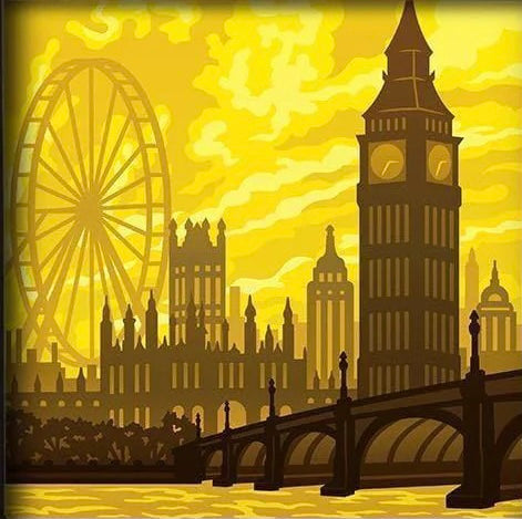 Londres, London, Angleterre, Royaume-Uni, Big Ben, Tower Bridge, London Eye, Buckingham Palace, cabine téléphonique rouge, bus à impériale, Tamise, ville emblématique, capitale britannique, voyage Londres, tourisme UK, monuments célèbres, décor urbain, skyline de Londres, univers citadin, tableau lumineux, lightbox, shadowbox, cadre lumineux, papier découpé, art lumineux, décoration murale, idée cadeau voyage, déco urbaine, ambiance cosmopolite