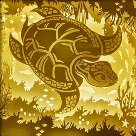 tortue de mer, sea turtle, océan, plage tropicale, récif corallien, faune marine, animaux marins, plongée sous-marine, nage avec les tortues, monde aquatique, nature sauvage, univers marin, symbole de longévité, protection marine, tortue nageant, décor océanique, vie sous-marine, tableau lumineux, lightbox, shadowbox, cadre lumineux, papier découpé, art lumineux, décoration murale, idée cadeau nature, déco marine, ambiance zen, cadeau animal totem